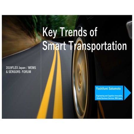 Key trends of smart transportation