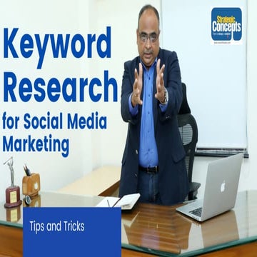 Keyword research for Social Media