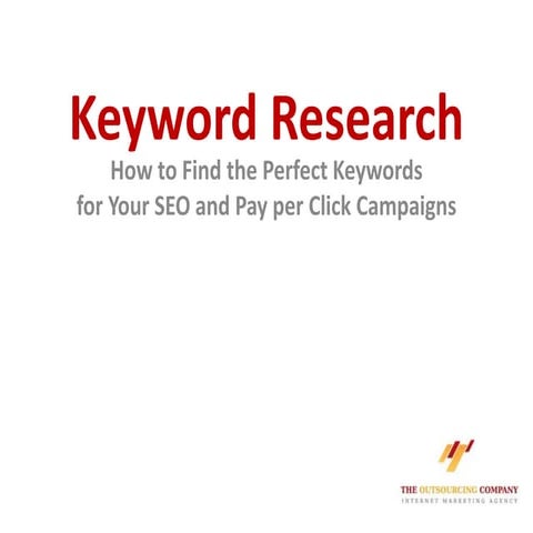 Keyword Research Webinar