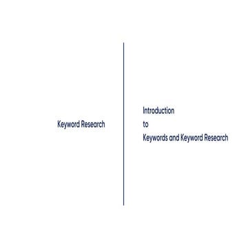 Keywords and Keyword Research.pdf