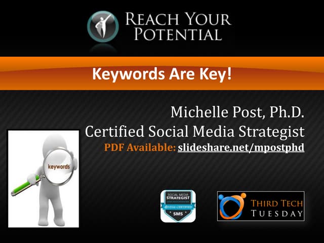 Keywords are key