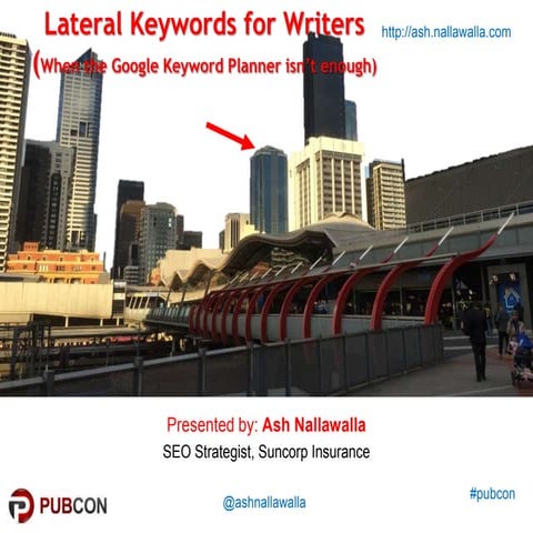 Ash Nallawalla Presentation at Pubcon 2015