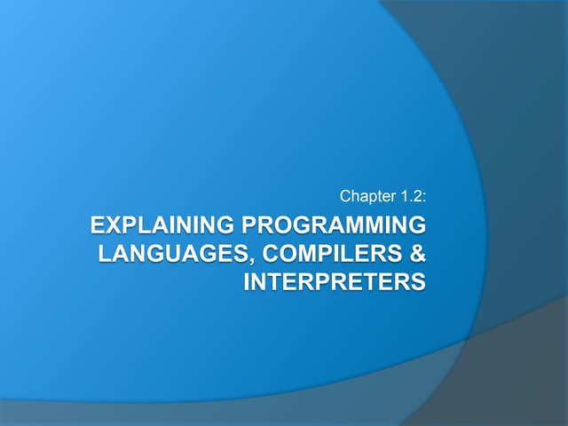 Chapter 1.2 | PPT