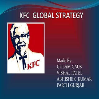 KFC MARKETING STRATEGIES