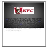 KFC | DOCX