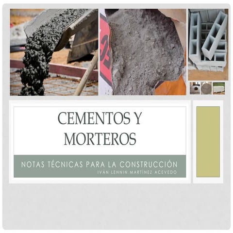 Concreto y Mortero