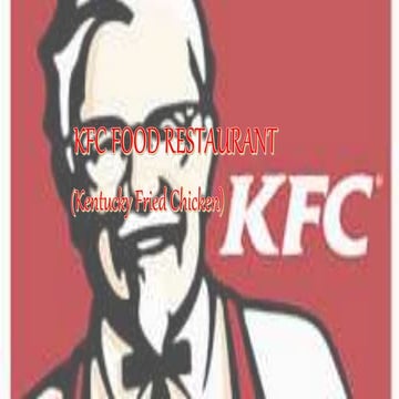 Kfc food restaurant