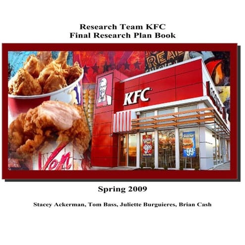 Kfc Research Analysis