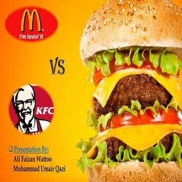 Kfc vs. mcdonalds | PPTX
