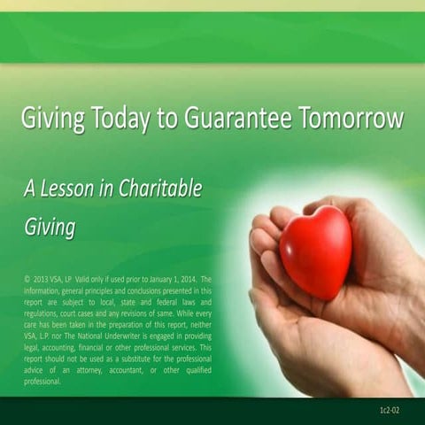 Kfs charitable giving