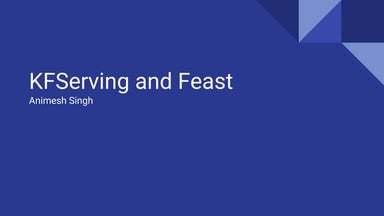 KFServing and Feast