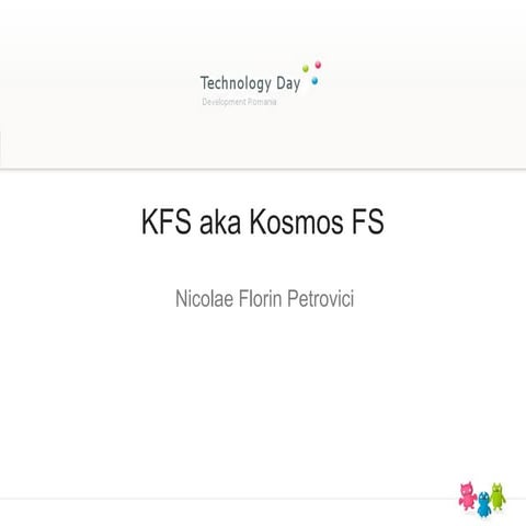 Kfs presentation