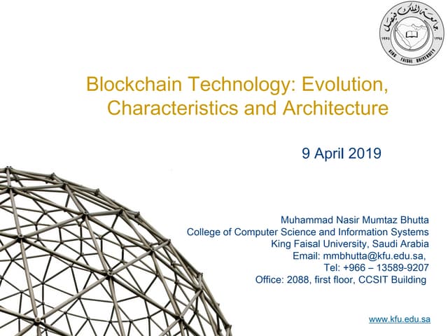 Basics of Blockchain Technology