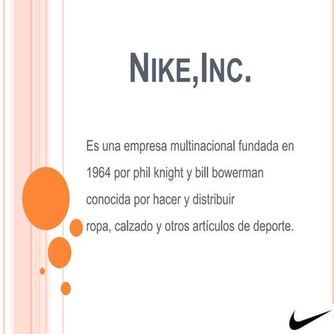 Empresa Nike, Inc