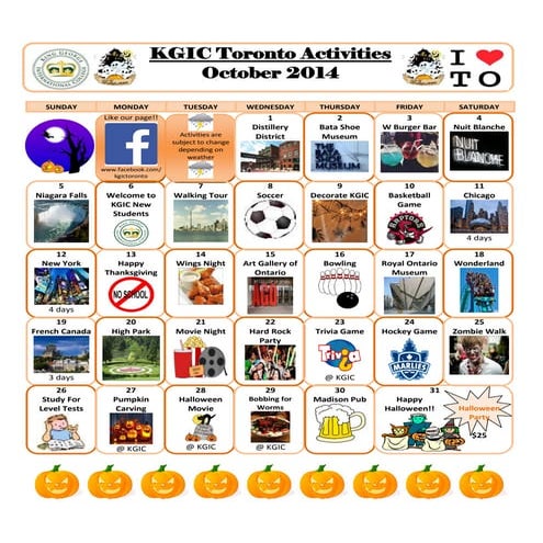 KGIC Toronto October 2014