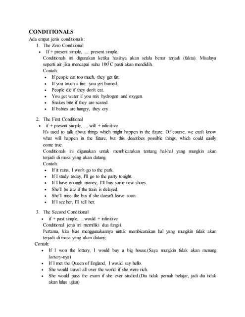 Three Conditional | PPT