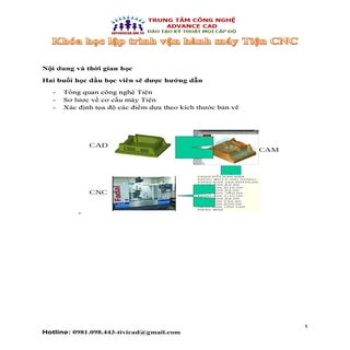 Lập trình vận hành tiện CNC