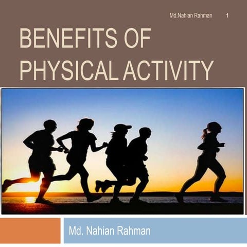 Benefits Of Physical Activity