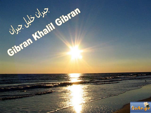 Khalil Gibran