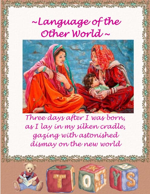 Khalil Gibran ~ Language Of The Oth...