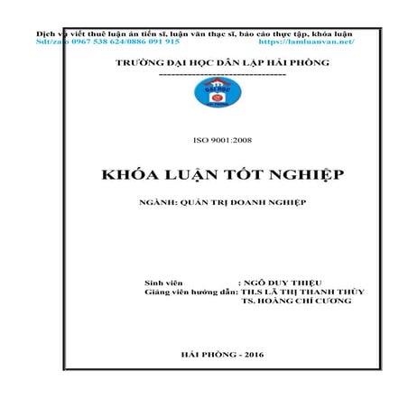 Đề Tài Khóa luận 2024 Một số giải pháp marketing nâng cao hiệu quả sản xuất v...