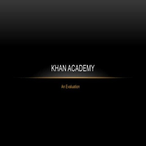 Khan academy