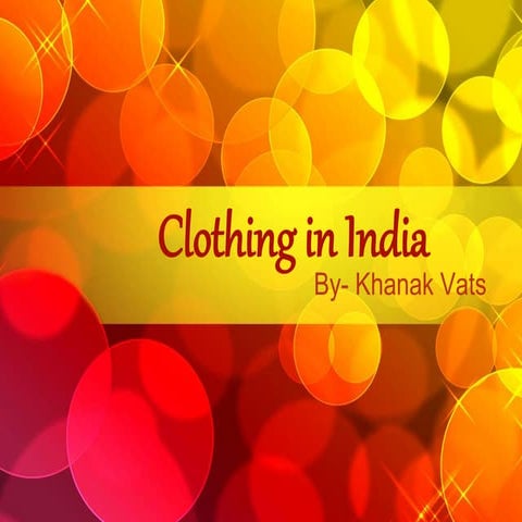 Clothing in India