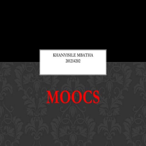 Khanyisile mbatha moocs