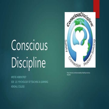 Conscious Discipline - Behavior and the Brain | PPTX