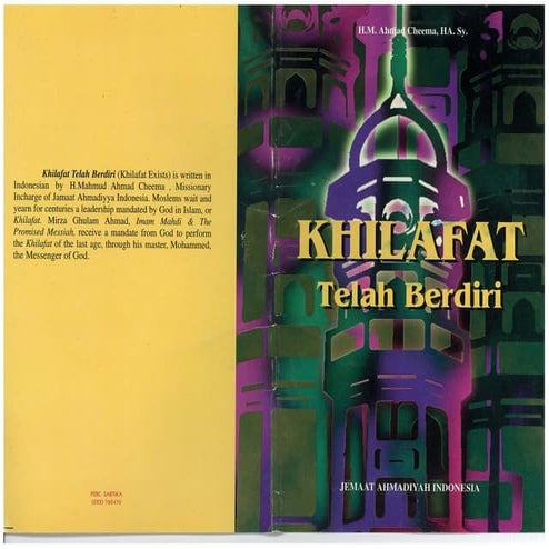 Khilafat Telah Berdiri Oleh Mahmud Ahmad Cheema