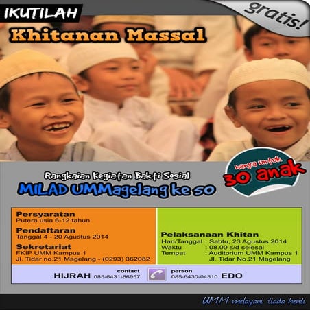 Desain Khitanan Massal