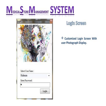 Medical Store Management System(MSMS)