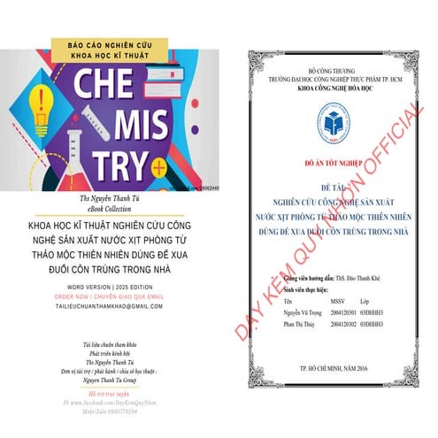 KHOA HỌC KĨ THUẬT NGHIÊN CỨU CÔNG NGHỆ SẢN XUẤT NƯỚC XỊT PHÒNG TỪ THẢO MỘC THIÊN NHIÊN DÙNG ĐỂ XUA ĐUỔI CÔN TRÙNG TRONG NHÀ.pdf