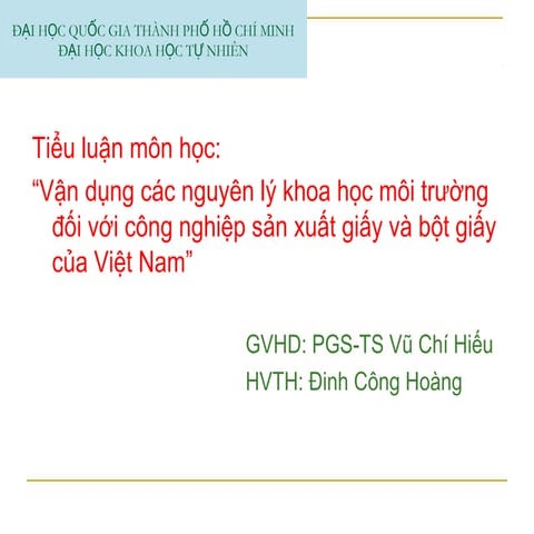 quy trình sản xuất giấy