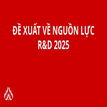 Kế hoạch nguồn lực cho R&D sản xuất.pptx