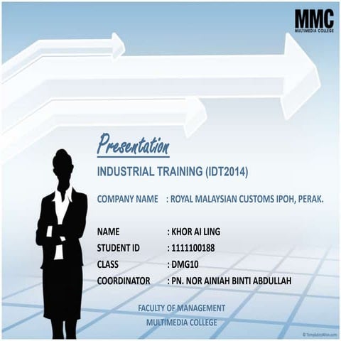 Semester 7 - Industrial Training (Final Presentation) 