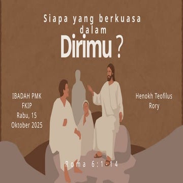 KHOTBAH 15 OKT 2025 HENOKH TEOFILUS RORY