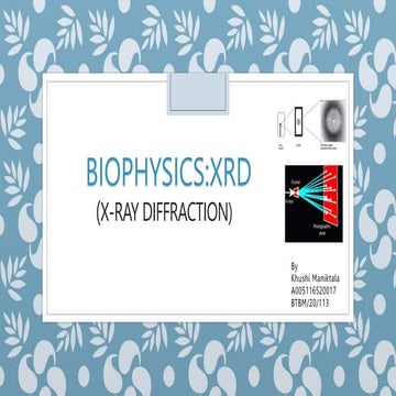 XRD(X RAY DIFFRACTION).pptx