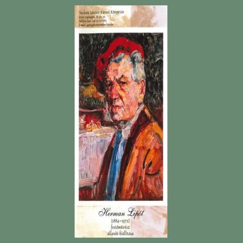 Herman Lipót Kiállításismertető - Vachott Sándor Városi Könyvtár