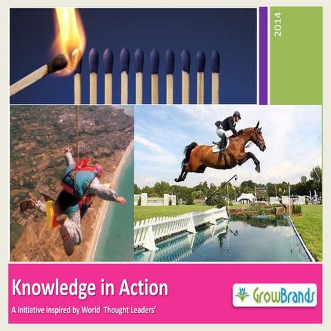 KNOWLEDGE IN ACTION presentation 2014 | PPTX