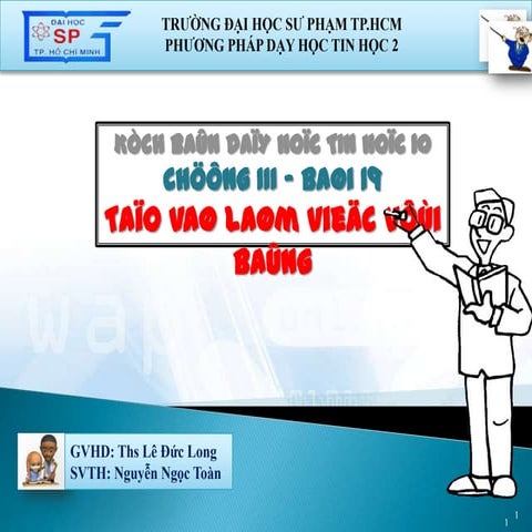 Các bước thực hành xếp thời khóa biểu sử dụng phần mềm TKB | DOC