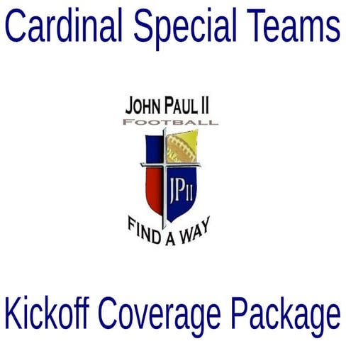 2019-2020 Football Kickoff Coverage Package