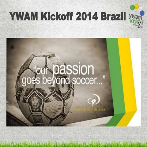 Kickoff report world cup brazil 2014