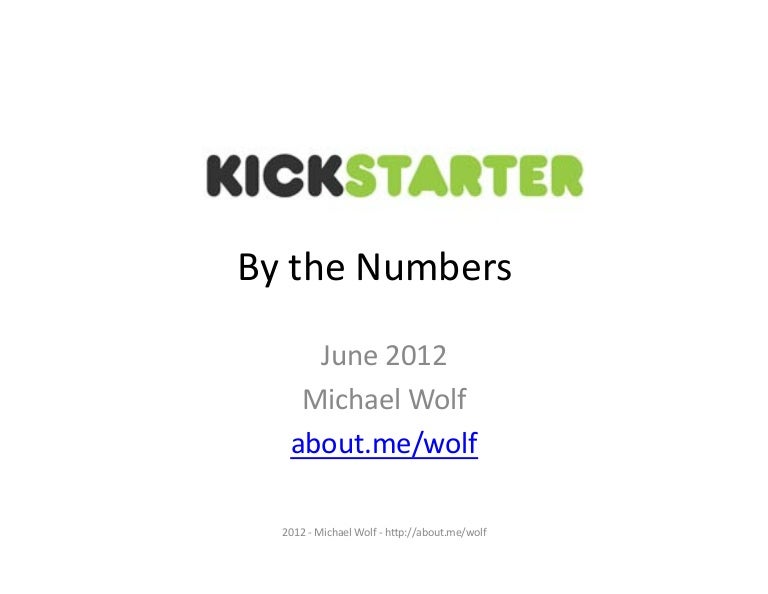 Kickstarter by the numbers