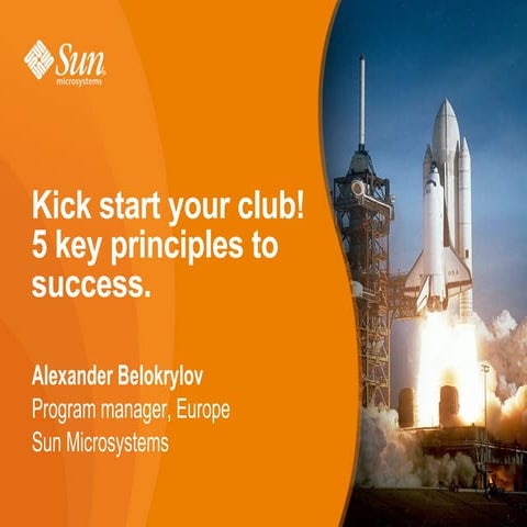 Kick Start Your Club