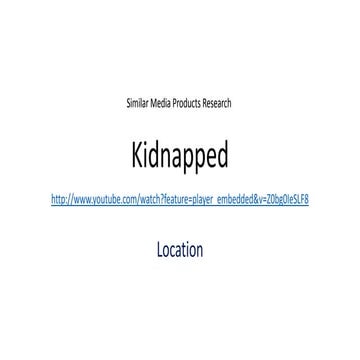 Kidnapped