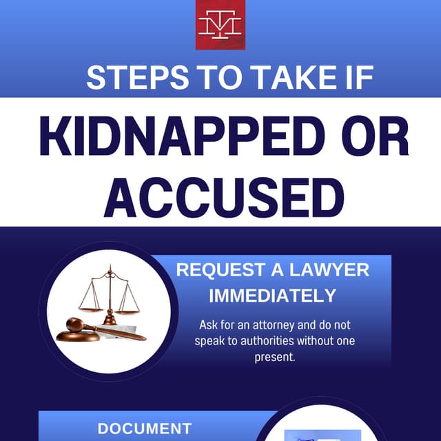 Steps to Take if Kidnapped Or Accused in Las Vegas | PDF