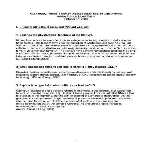 Kidney Disease Case Study