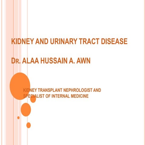 medicine.Kidney lecture 1.(dr.ala)