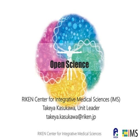 Open science in RIKEN-KI doctorial course on March 20, 2019